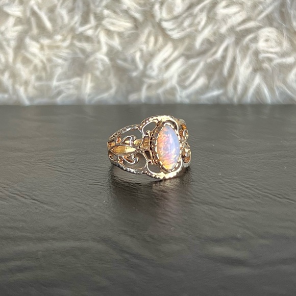 18K hge Opal ESPO Ring - Picture 6 of 11